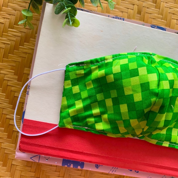 Sold on ETSY Minecraft Face Mask - Picture 5 of 6